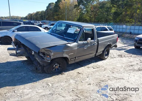 1990 Ford F150 из США, поврежденный, VIN 1FTDF15Y7LNB24343